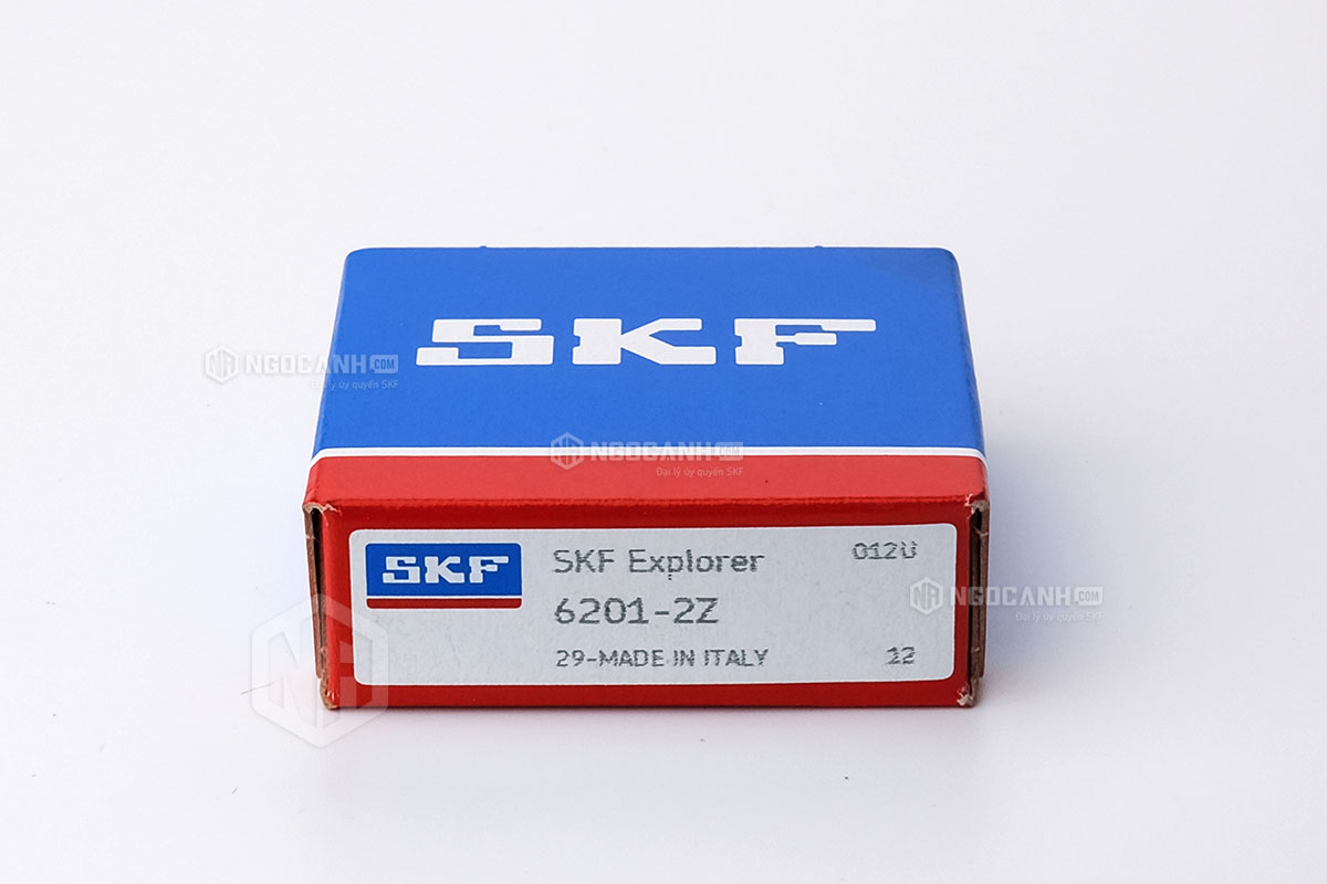 Vòng bi 6201-2Z thương hiệu SKF do NGOCANH.COM phân phối chính hãng tại thị trường Việt Nam