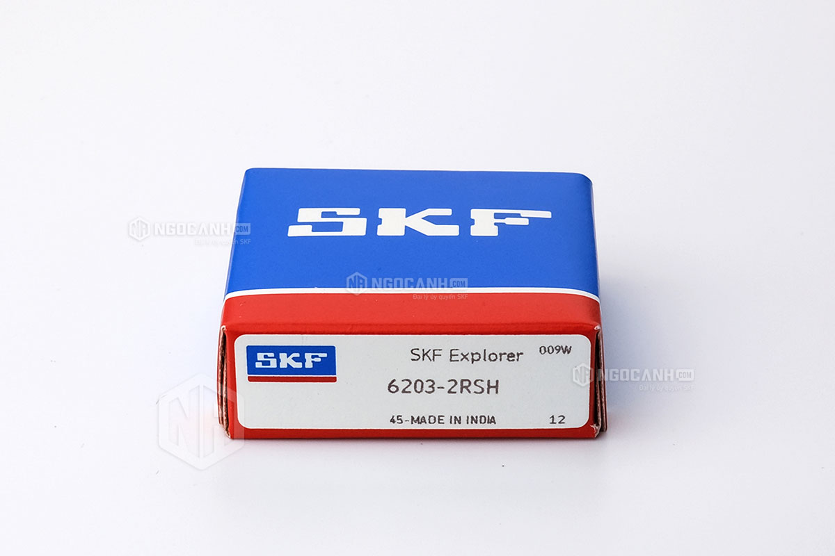 Vòng bi 6203-2RSH thương hiệu SKF do NGOCANH.COM phân phối chính hãng tại thị trường Việt Nam