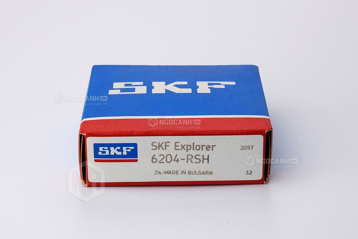 Vòng bi 6204-RSH thương hiệu SKF do NGOCANH.COM phân phối chính hãng tại thị trường Việt Nam