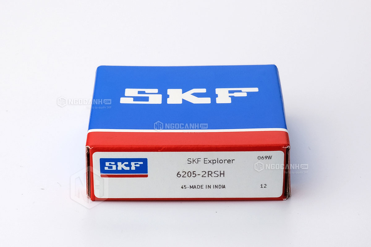 Vòng bi 6205-2RSH thương hiệu SKF do NGOCANH.COM phân phối chính hãng tại thị trường Việt Nam