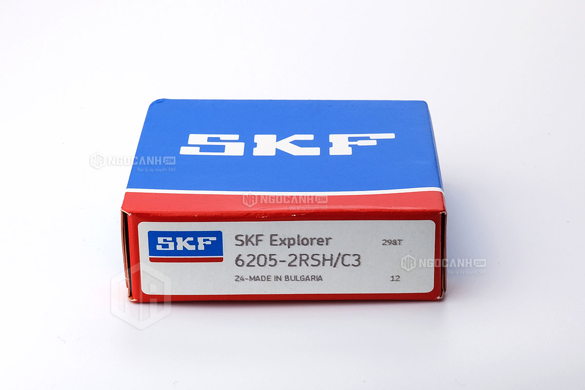 Vòng bi 6205-2RSH/C3 thương hiệu SKF do NGOCANH.COM phân phối chính hãng tại thị trường Việt Nam