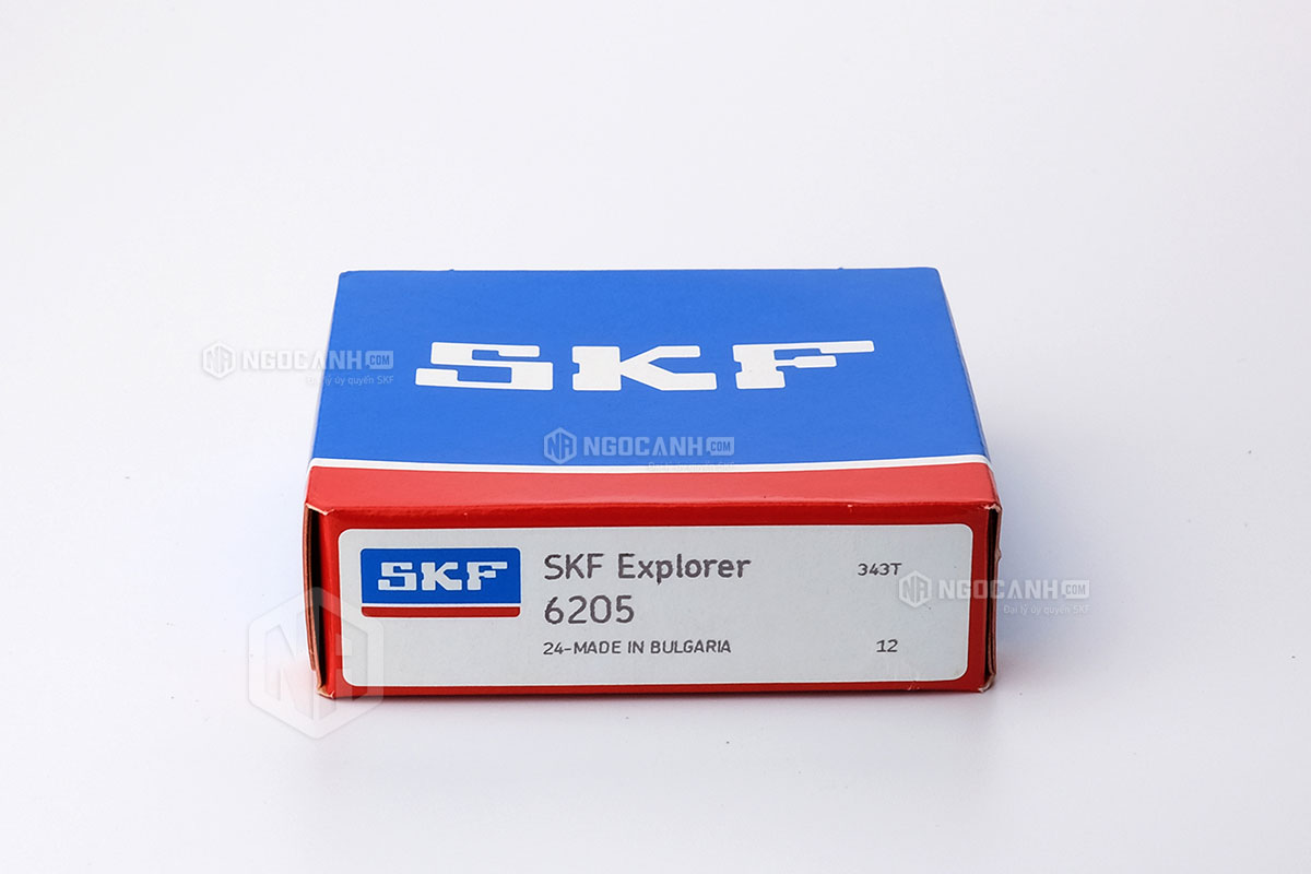 Vòng bi 6205 thương hiệu SKF do NGOCANH.COM phân phối chính hãng tại thị trường Việt Nam