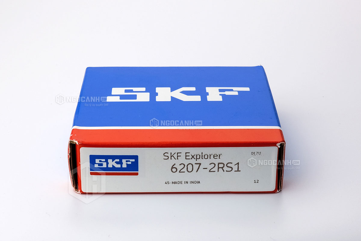 Vòng bi 6207-2RS1 thương hiệu SKF do NGOCANH.COM phân phối chính hãng tại thị trường Việt Nam