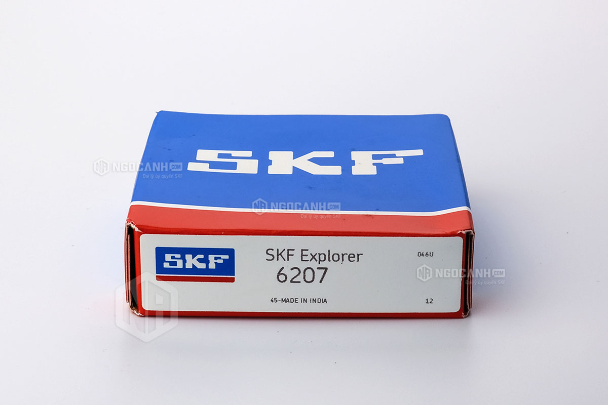 Vòng bi 6207 thương hiệu SKF do NGOCANH.COM phân phối chính hãng tại thị trường Việt Nam