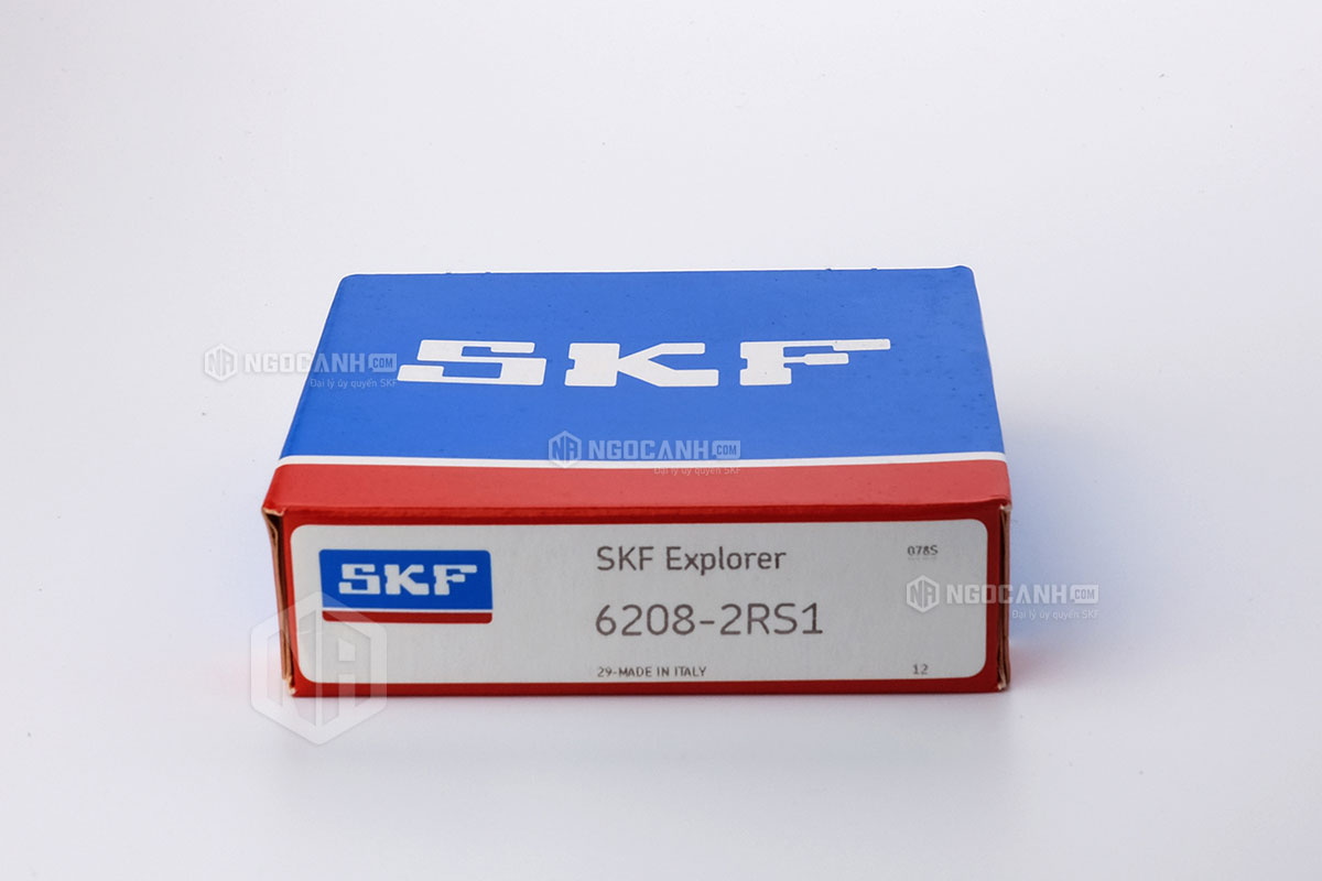 Vòng bi 6208-2RS1 thương hiệu SKF do NGOCANH.COM phân phối chính hãng tại thị trường Việt Nam