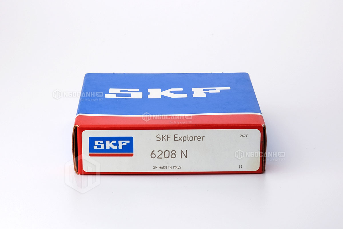 Vòng bi 6208 N thương hiệu SKF do NGOCANH.COM phân phối chính hãng tại thị trường Việt Nam