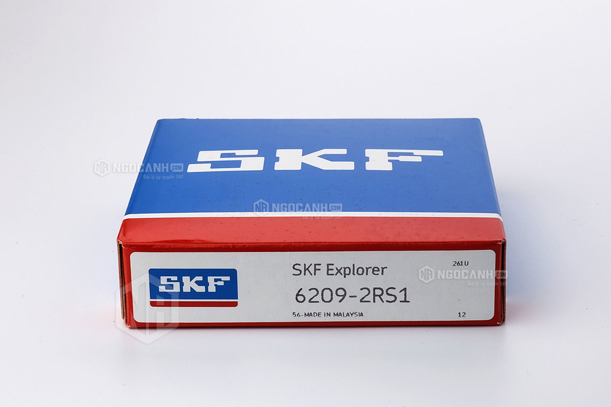 Vòng bi 6209-2RS1 thương hiệu SKF do NGOCANH.COM phân phối chính hãng tại thị trường Việt Nam