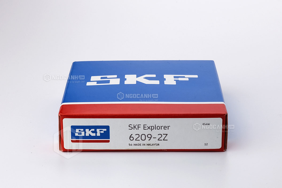 Vòng bi 6209-2Z thương hiệu SKF do NGOCANH.COM phân phối chính hãng tại thị trường Việt Nam