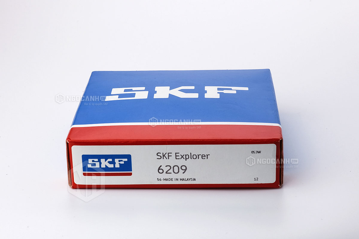 Vòng bi 6209 thương hiệu SKF do NGOCANH.COM phân phối chính hãng tại thị trường Việt Nam