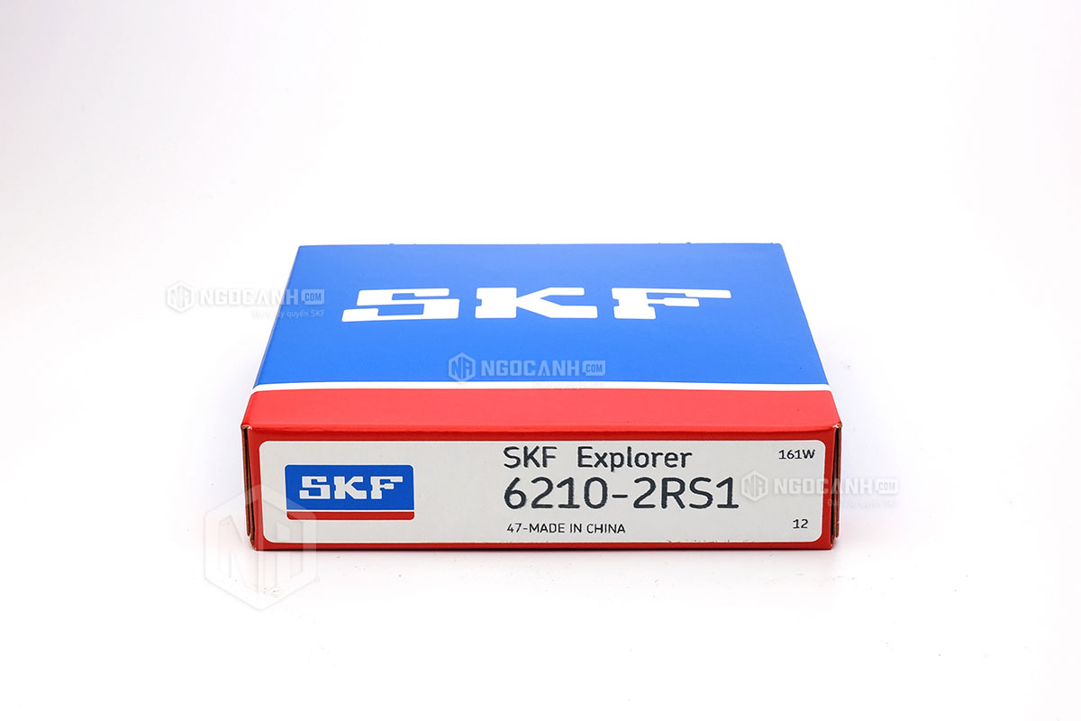 Vòng bi 6210-2RS1 thương hiệu SKF do NGOCANH.COM phân phối chính hãng tại thị trường Việt Nam