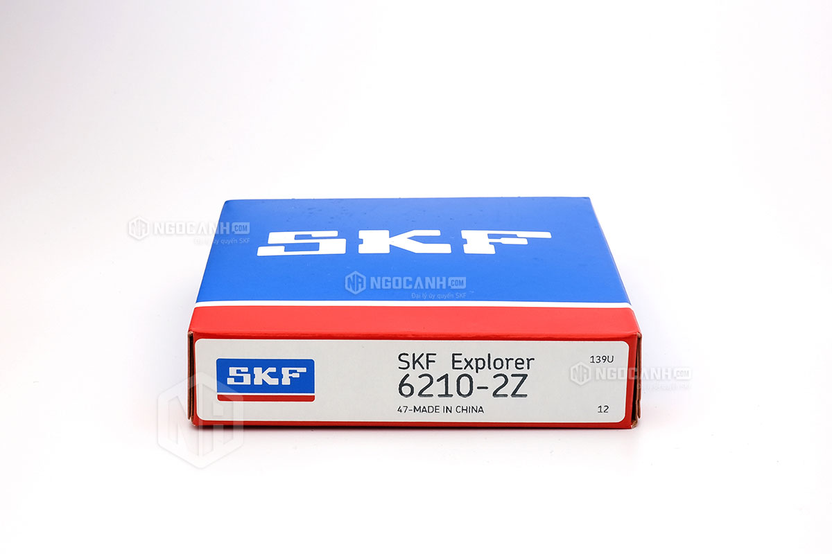 Vòng bi 6210-2Z thương hiệu SKF do NGOCANH.COM phân phối chính hãng tại thị trường Việt Nam