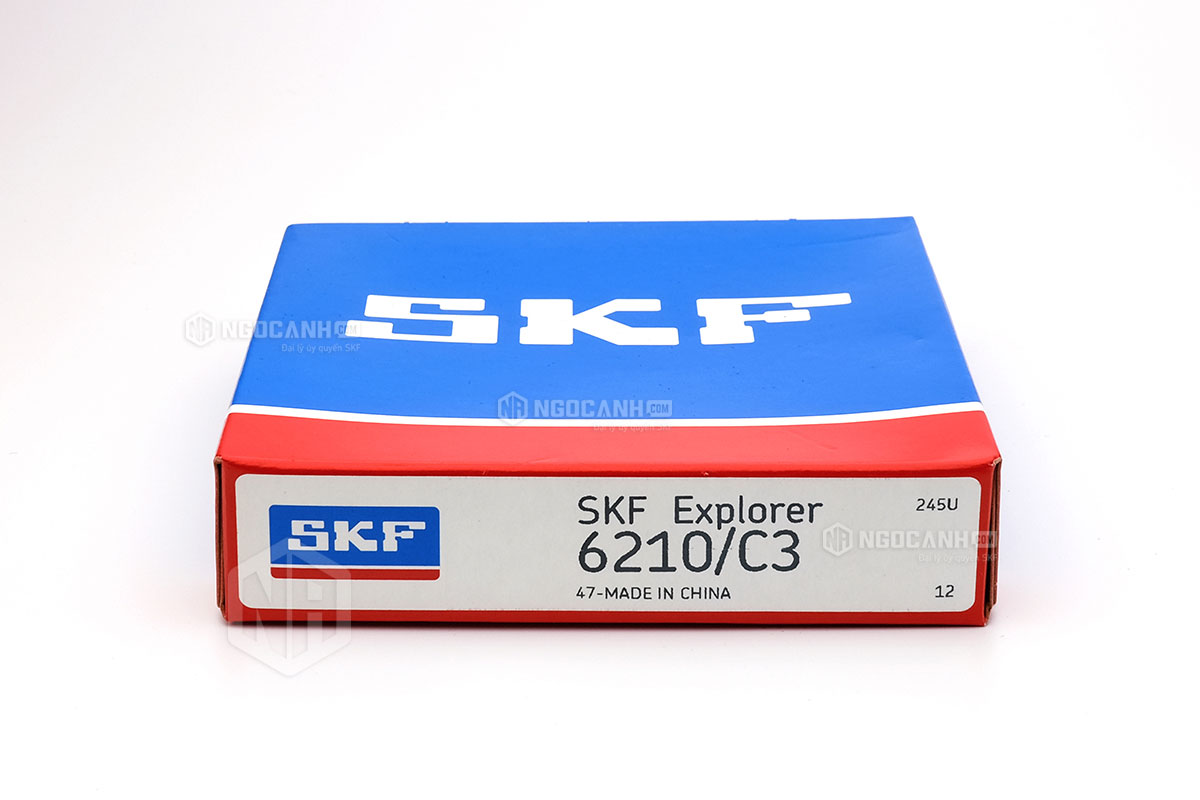 Vòng bi 6210/C3 thương hiệu SKF do NGOCANH.COM phân phối chính hãng tại thị trường Việt Nam