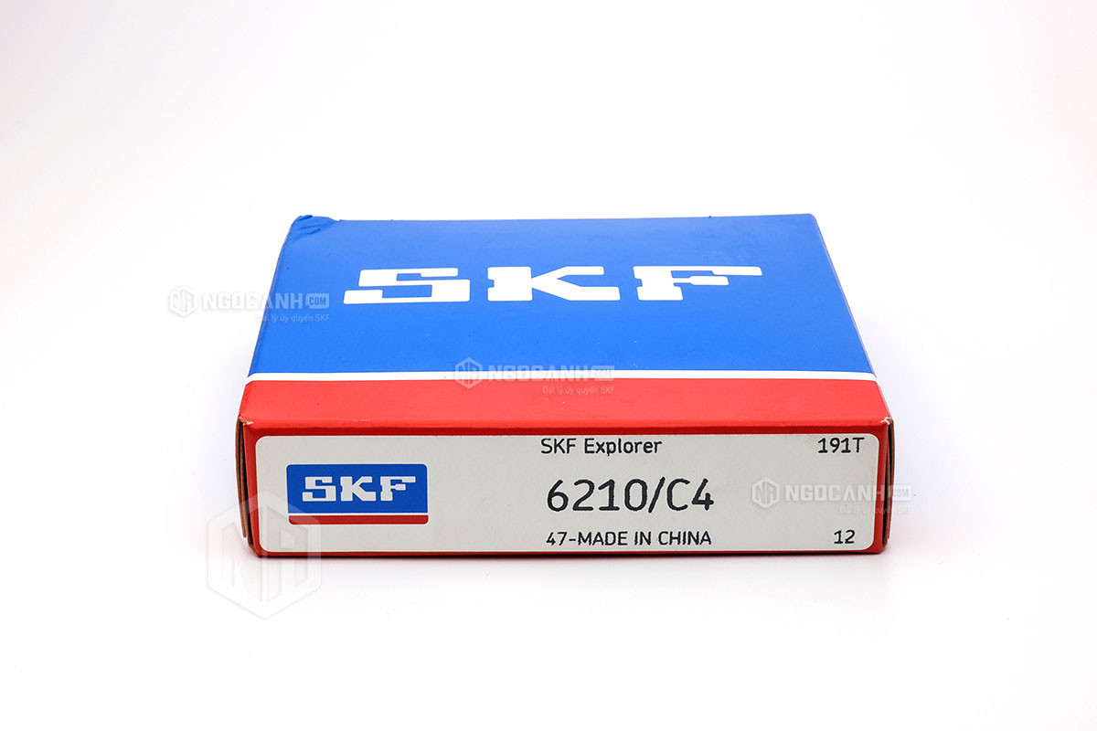 Vòng bi 6210/C4 thương hiệu SKF do NGOCANH.COM phân phối chính hãng tại thị trường Việt Nam