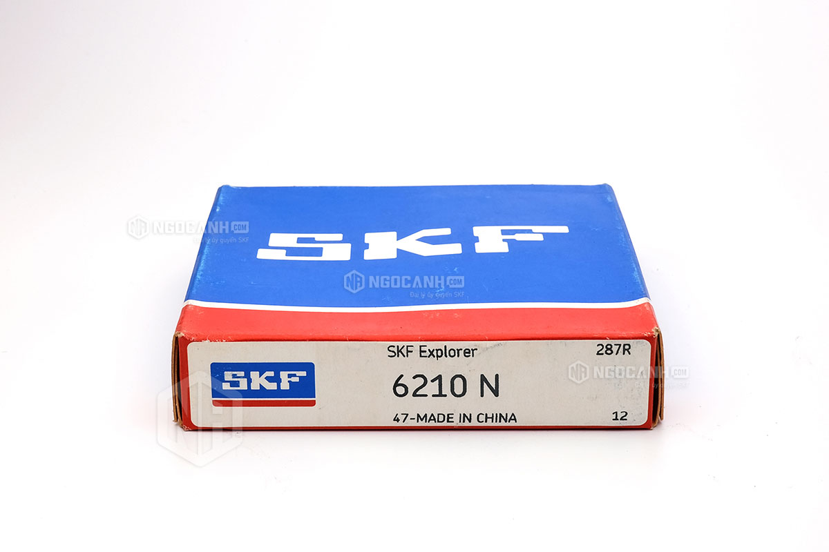 Vòng bi 6210 N thương hiệu SKF do NGOCANH.COM phân phối chính hãng tại thị trường Việt Nam