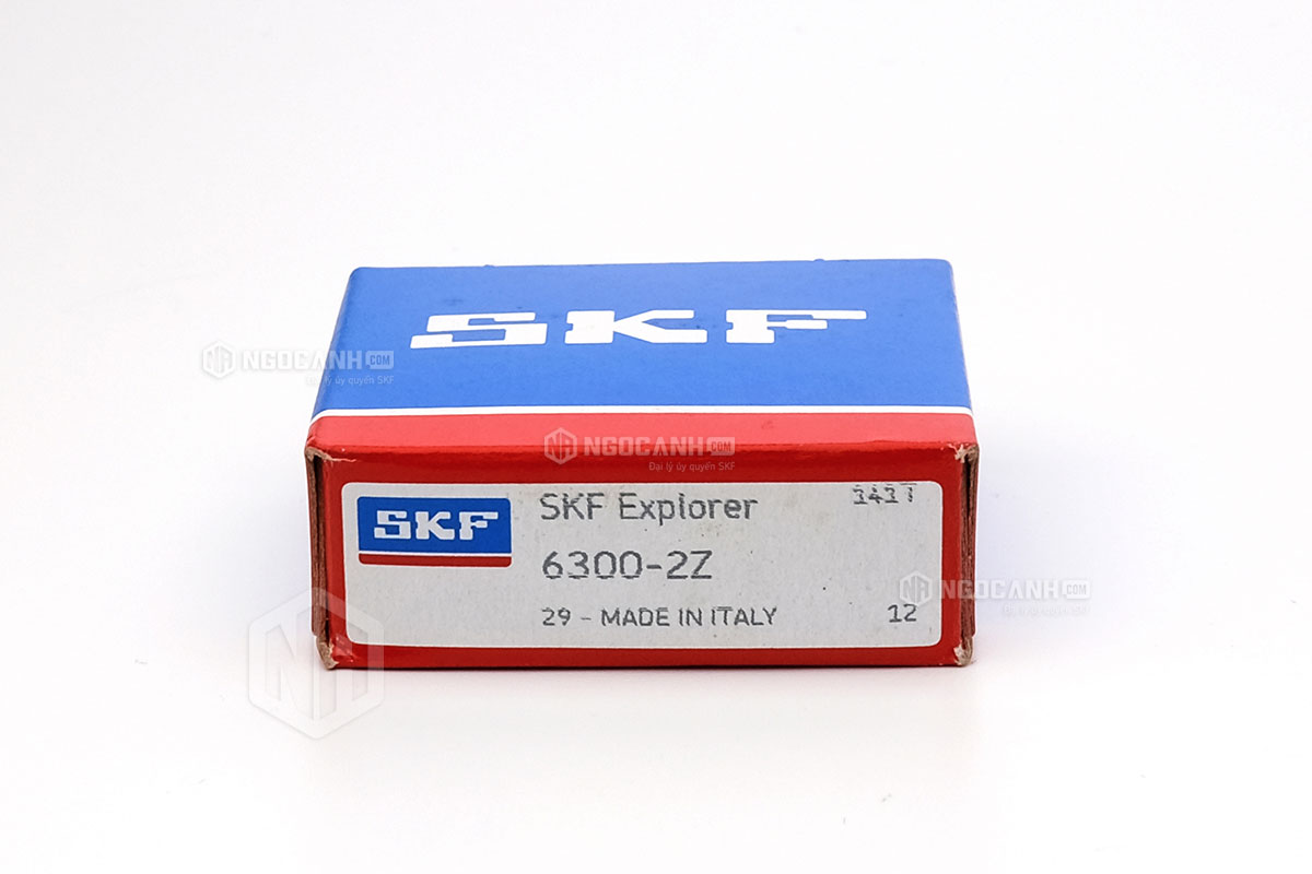 Vòng bi 6300-2Z thương hiệu SKF do NGOCANH.COM phân phối chính hãng tại thị trường Việt Nam