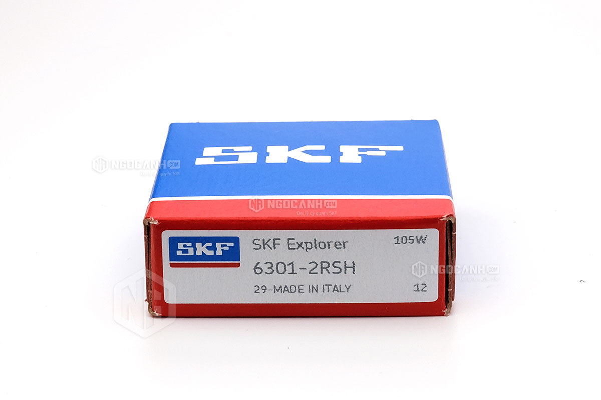 Vòng bi 6301-2RSH thương hiệu SKF do NGOCANH.COM phân phối chính hãng tại thị trường Việt Nam