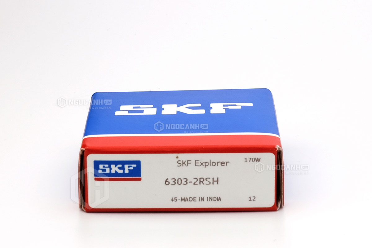 Vòng bi 6303-2RSH thương hiệu SKF do NGOCANH.COM phân phối chính hãng tại thị trường Việt Nam