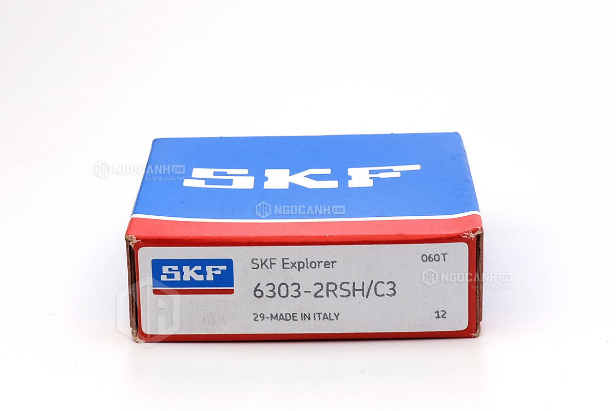 Vòng bi 6303-2RSH/C3 thương hiệu SKF do NGOCANH.COM phân phối chính hãng tại thị trường Việt Nam