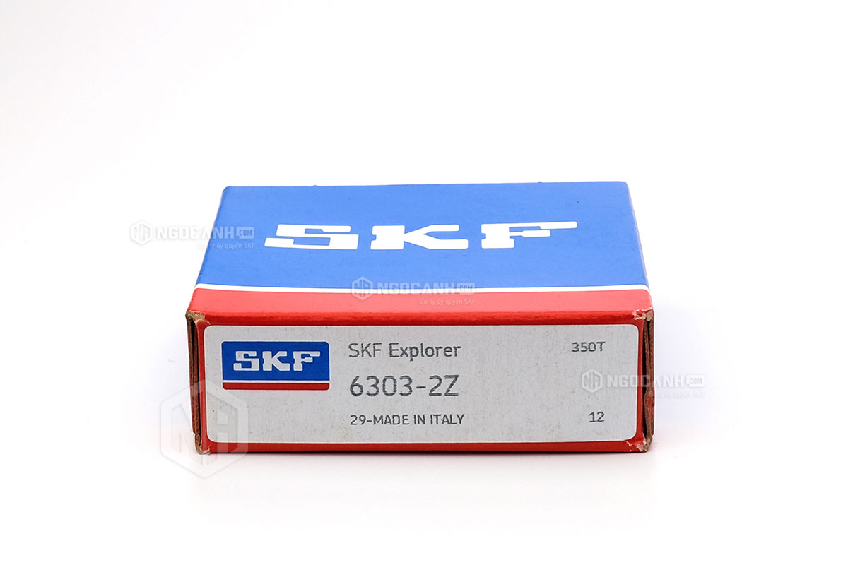 Vòng bi 6303-2Z thương hiệu SKF do NGOCANH.COM phân phối chính hãng tại thị trường Việt Nam