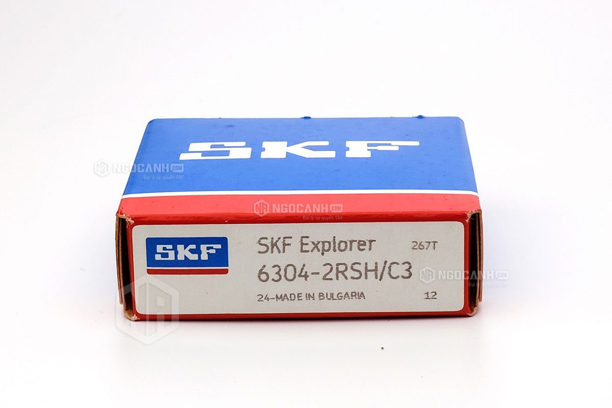 Vòng bi 6304-2RSH/C3 thương hiệu SKF do NGOCANH.COM phân phối chính hãng tại thị trường Việt Nam
