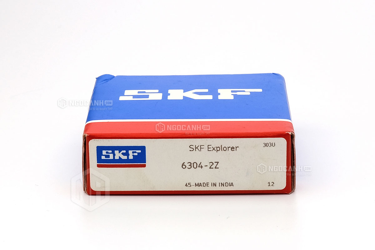 Vòng bi 6304-2Z thương hiệu SKF do NGOCANH.COM phân phối chính hãng tại thị trường Việt Nam