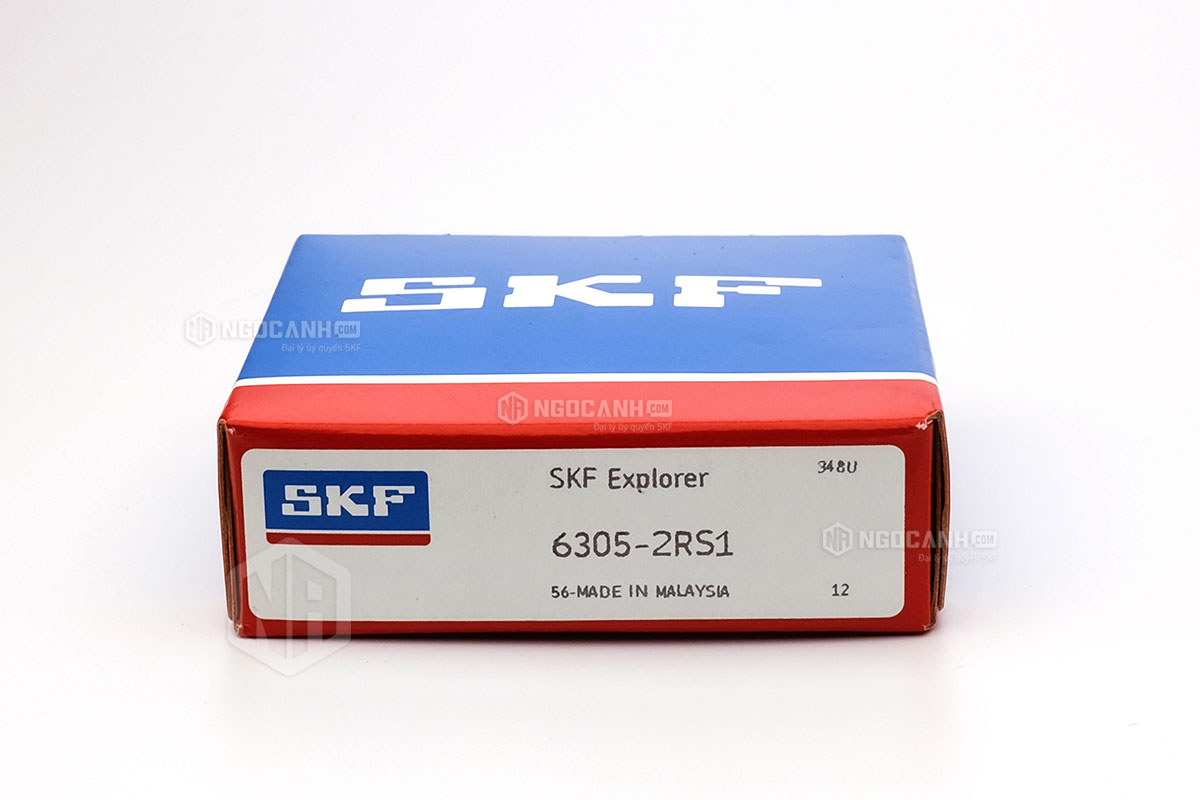 Vòng bi 6305-2RS1 thương hiệu SKF do NGOCANH.COM phân phối chính hãng tại thị trường Việt Nam