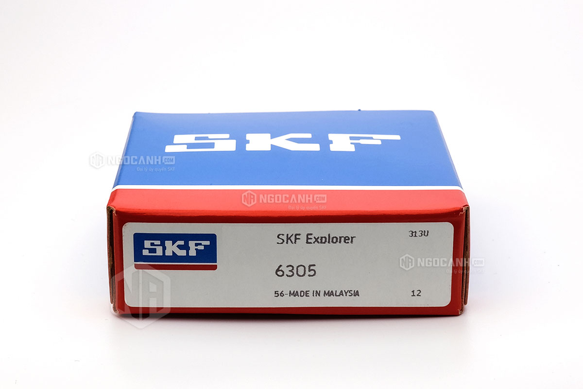 Vòng bi 6305 thương hiệu SKF do NGOCANH.COM phân phối chính hãng tại thị trường Việt Nam