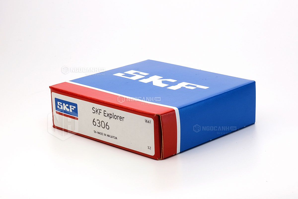 Vòng bi SKF 6306 có cấu tạo không sử dụng phớt chắn mỡ