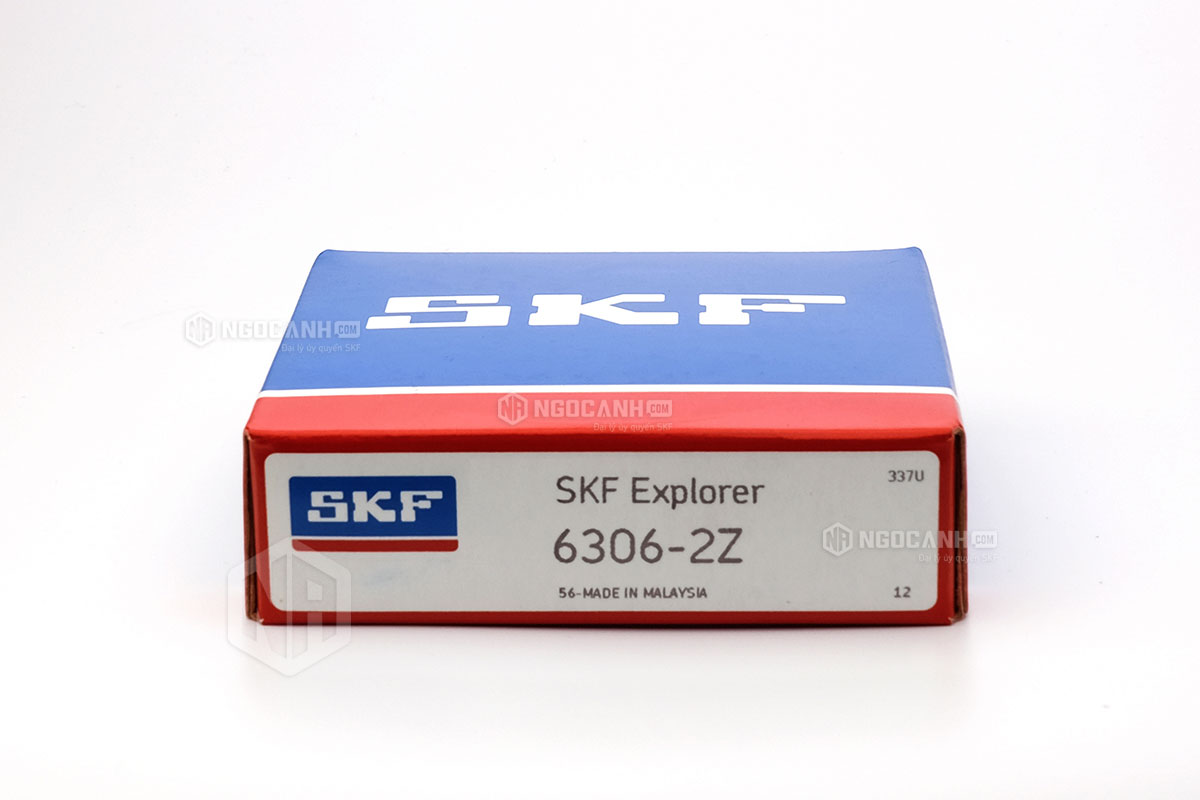 Vòng bi 6306-2Z thương hiệu SKF do NGOCANH.COM phân phối chính hãng tại thị trường Việt Nam