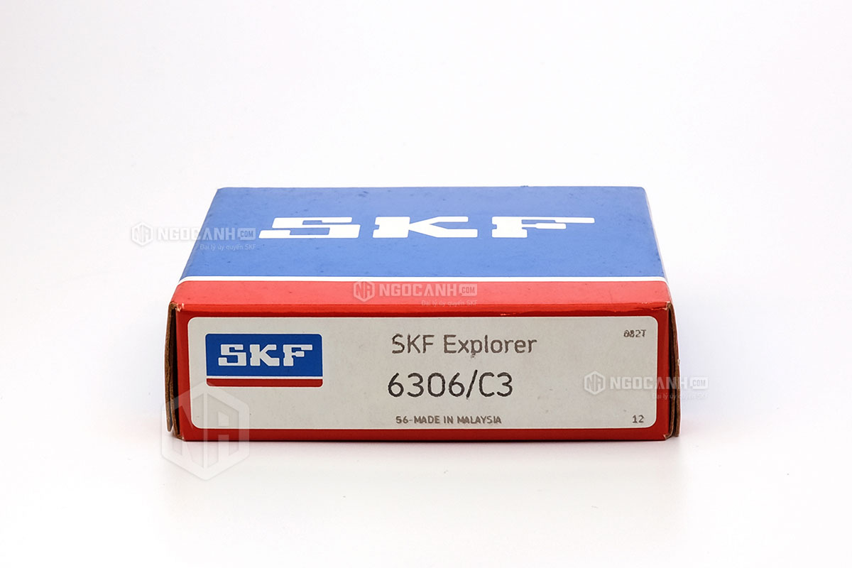 Vòng bi 6306/C3 thương hiệu SKF do NGOCANH.COM phân phối chính hãng tại thị trường Việt Nam