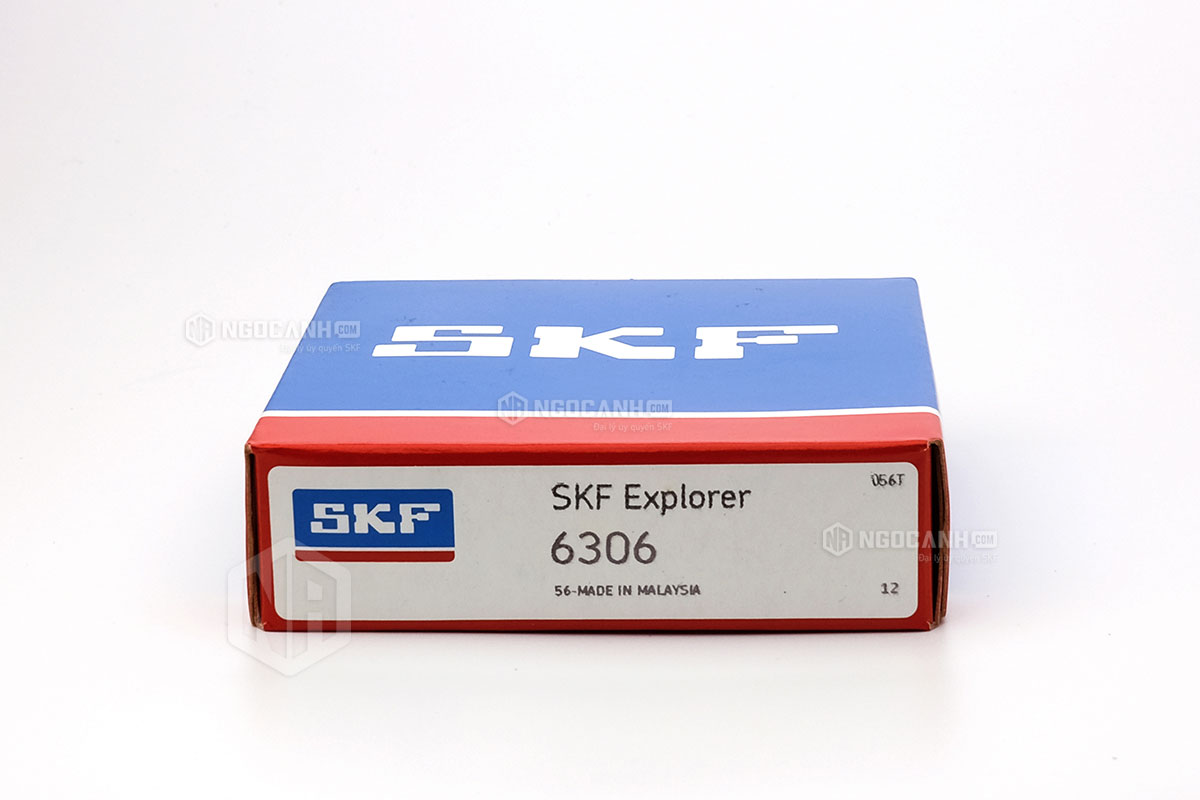 Vòng bi 6306 thương hiệu SKF do NGOCANH.COM phân phối chính hãng tại thị trường Việt Nam