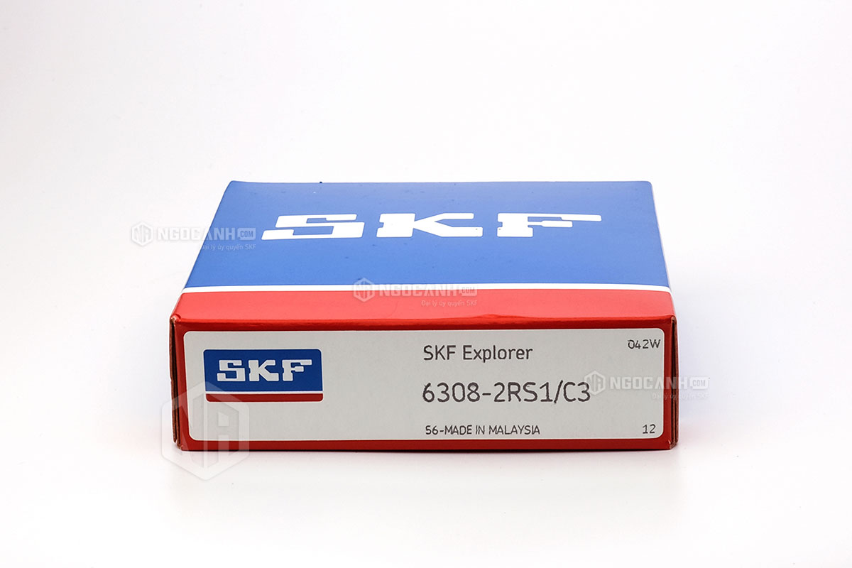 Vòng bi 6308-2RS1/C3 thương hiệu SKF do NGOCANH.COM phân phối chính hãng tại thị trường Việt Nam