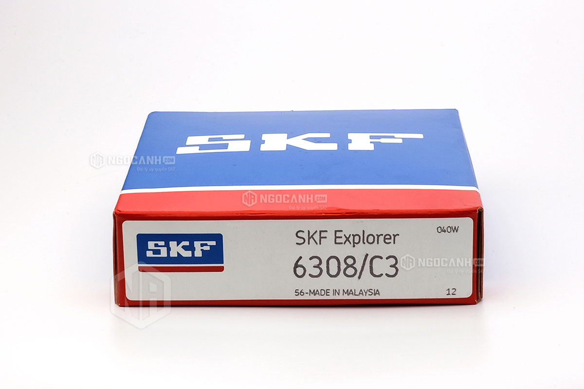 Vòng bi 6308/C3 thương hiệu SKF do NGOCANH.COM phân phối chính hãng tại thị trường Việt Nam