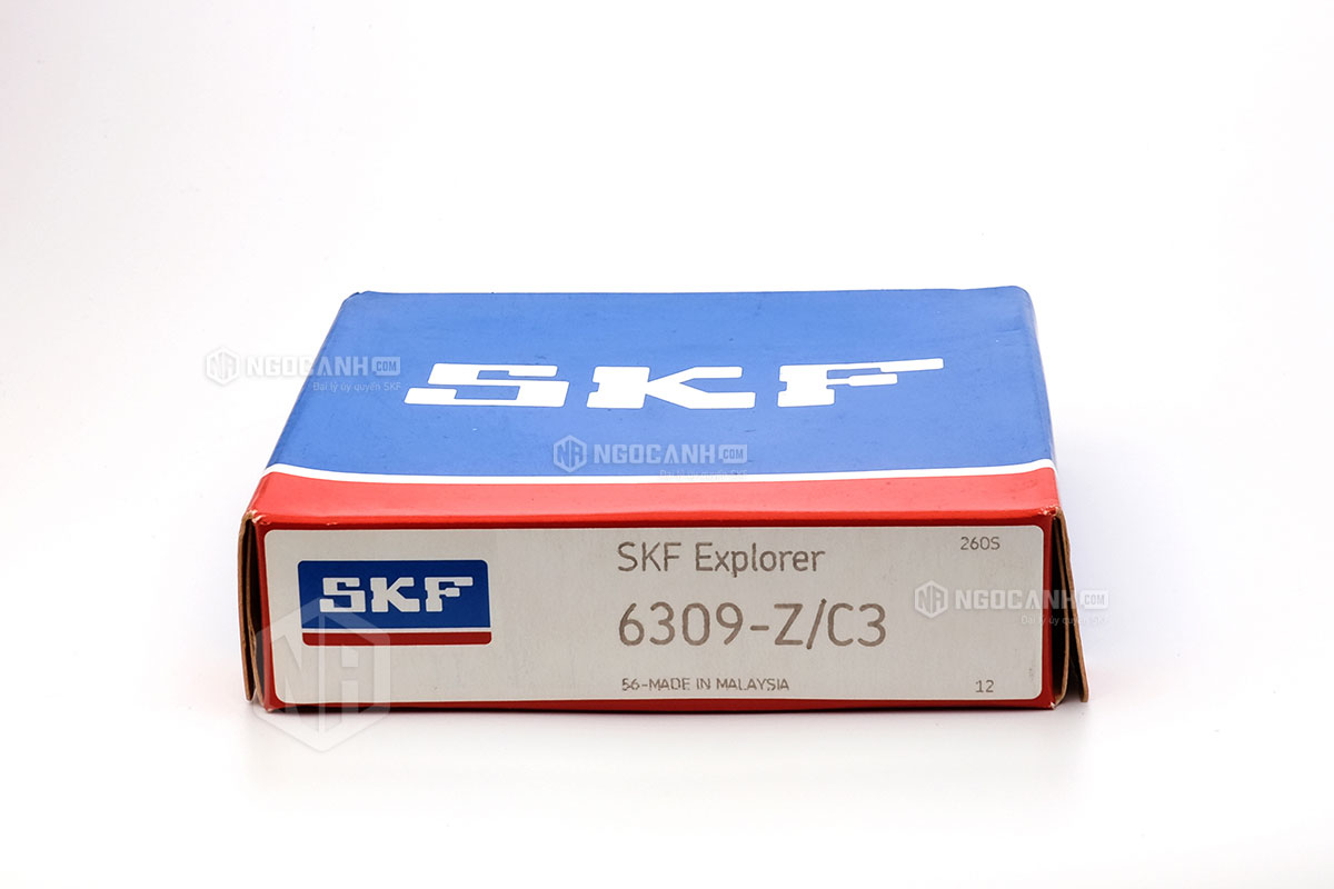 Vòng bi 6309-Z/C3 thương hiệu SKF do NGOCANH.COM phân phối chính hãng tại thị trường Việt Nam