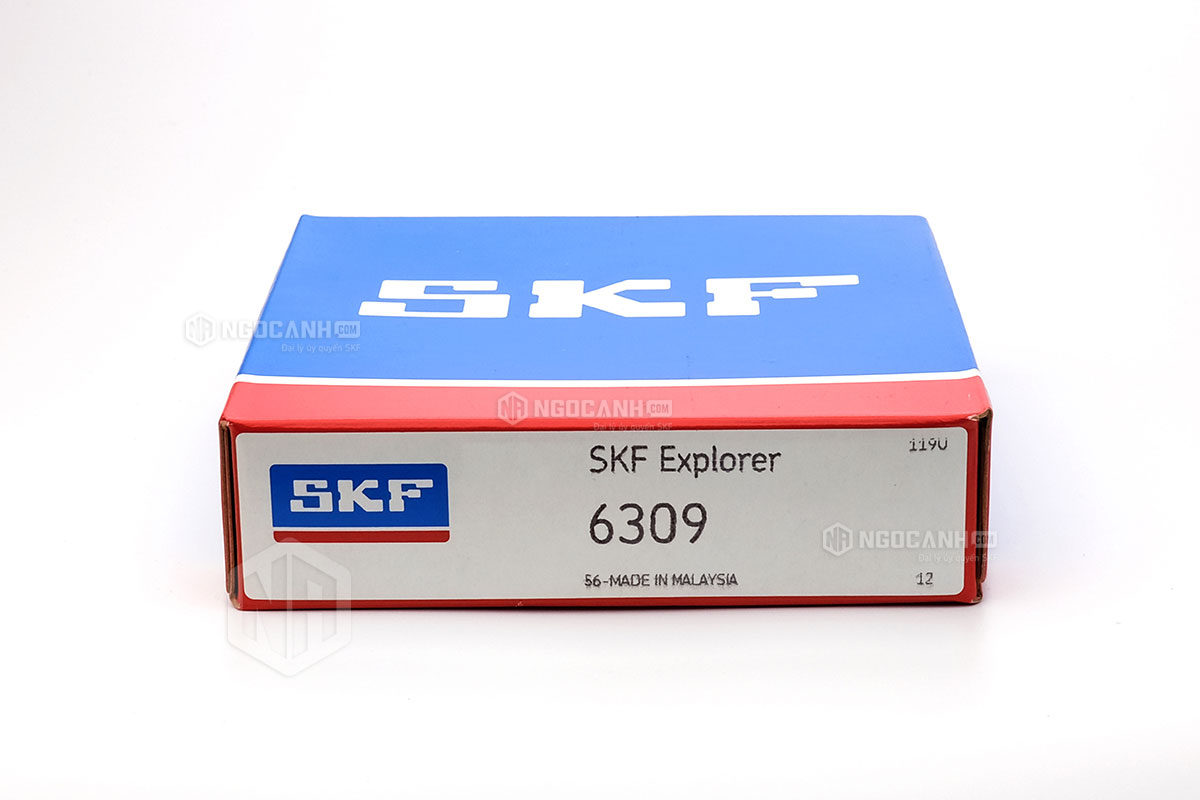 Vòng bi 6309 thương hiệu SKF do NGOCANH.COM phân phối chính hãng tại thị trường Việt Nam